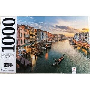 Grand Canal Italy Venice 1000 Piece Jigsaw Puzzle Mindbogglers Hinkler 2015